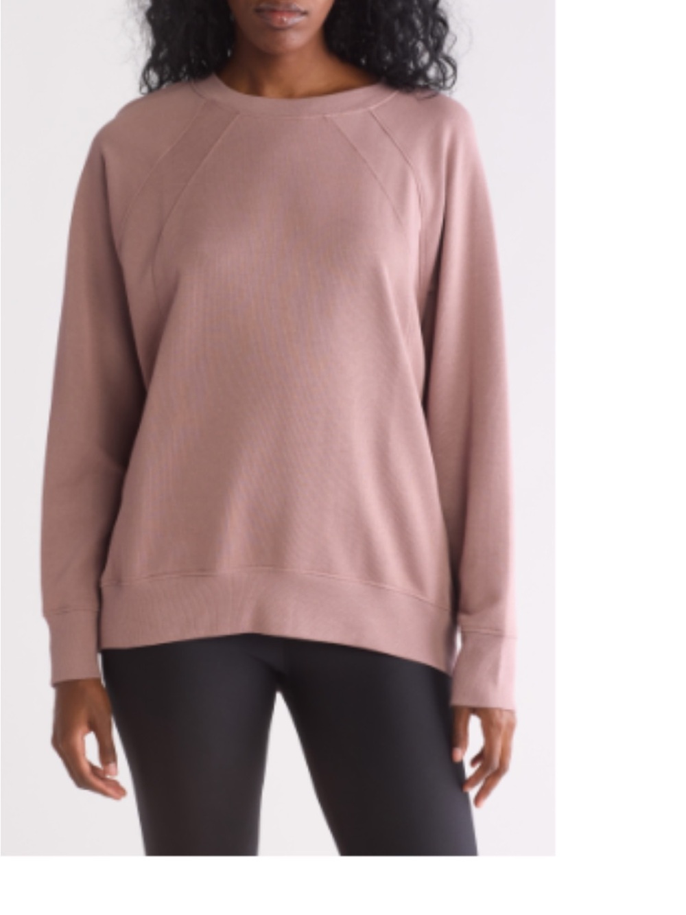 Zella Mauve Pullover Sweatshirt
